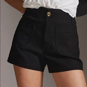 Anthropologie Maeve Colette Shorts - NWT - Size 31 - Black
